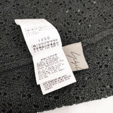 Yohji Yamamoto レースボレロ アームウォーマー サイズ2 ストール ブラック レディース ヨウジヤマモト【中古】5-1128G◎