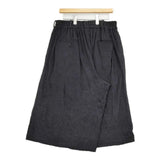 s'yte Yohji Yamamoto CATCH-WASHER FINISH COTTON JERSEY CULOTTE PANTS UY-P18-009 パンツ 24SS ブラック レディース サイトヨウジヤマモト【中古】6-0325M∞