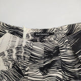 marimekko simpukka コットン ロングスカート ベージュ ブラック レディース マリメッコ【中古】6-0322M∞