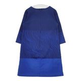 marimekko gedda コットンドレス ワンピース ブルー レディース マリメッコ【中古】6-0322M∞