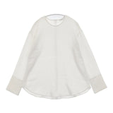 marimekko アセテートポリエステル プルオーバー XS ブラウス シャツ ホワイト レディース マリメッコ【中古】6-0608M∞