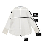 marimekko アセテートポリエステル プルオーバー XS ブラウス シャツ ホワイト レディース マリメッコ【中古】6-0608M∞