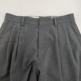 THE SHINZONE クライスラーパンツ サイズ32 定価23100円 21AMSPA01 タック パンツ グレー レディース シンゾーン【中古】5-1026G♪