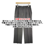 THE SHINZONE クライスラーパンツ サイズ32 定価23100円 21AMSPA01 タック パンツ グレー レディース シンゾーン【中古】5-1026G♪