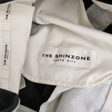 THE SHINZONE クライスラーパンツ サイズ32 定価23100円 21AMSPA01 タック パンツ ブラック レディース シンゾーン【中古】5-1026G♪