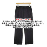 THE SHINZONE クライスラーパンツ サイズ32 定価23100円 21AMSPA01 タック パンツ ブラック レディース シンゾーン【中古】5-1026G♪