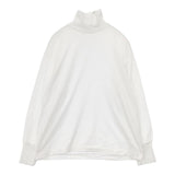 YLEVE ソフトオーガニックコットンタートル 長袖Ｔシャツ カットソー ロンＴ ホワイト レディース イレーヴ【中古】5-1126M∞