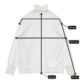 YLEVE ソフトオーガニックコットンタートル 長袖Ｔシャツ カットソー ロンＴ ホワイト レディース イレーヴ【中古】5-1126M∞