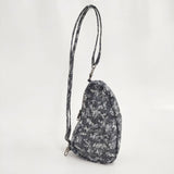 HEALTHY BACK BAG URBAN DAWN アーバンドーンSサイズ ショルダーバッグ グレー ホワイト レディース ヘルシーバックバッグ【中古】6-0104G∞