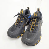 Mizuno ウエーブプロフェシー13 定価26400円 J1GC245132 サイズ24cm スニーカー ブラック イエロー レディース ミズノ【中古】5-1206G◎