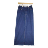JOURNAL STANDARD relume カットオフデニムスカート ロングスカート ブルー レディース ジャーナルスタンダードレリューム【中古】6-0322M∞