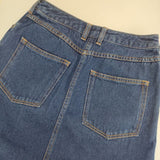 JOURNAL STANDARD relume カットオフデニムスカート ロングスカート ブルー レディース ジャーナルスタンダードレリューム【中古】6-0322M∞