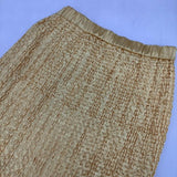 CITYSHOP VARIATION PLEATS スカート 定価17600円 プリーツ ロングスカート 24SS イエロー レディース シティショップ【中古】6-0202M∞