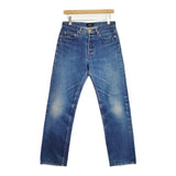A.P.C. STANDARD ボタンフライ 赤耳セルビッジ 日本製 W31 デニムパンツ イーストバイウエスト期 90s-00s ブルー メンズ アーペーセー【中古】6-0104G∞