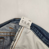 A.P.C. STANDARD ボタンフライ 赤耳セルビッジ 日本製 W31 デニムパンツ イーストバイウエスト期 90s-00s ブルー メンズ アーペーセー【中古】6-0104G∞