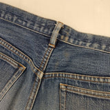 A.P.C. STANDARD ボタンフライ 赤耳セルビッジ 日本製 W31 デニムパンツ イーストバイウエスト期 90s-00s ブルー メンズ アーペーセー【中古】6-0104G∞