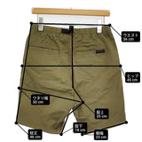 Gramicci NNショートパンツ ニューナロー 1245-NOJ サイズM ショートパンツ ハーフパンツ ショーツ カーキ メンズ グラミチ【中古】6-0424S♪