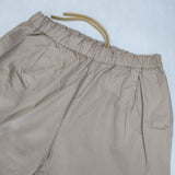 休日と詩 ボンボンパンツ PORTOM1811 コットンイージー パンツ ベージュ レディース 休日と詩【中古】6-0124G∞