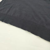 B:MING by BEAMS ハイゲージ強撚ポロシャツ ニット サイズM ポロシャツ ネイビー メンズ ビーミングバイビームス【中古】6-0424S♪