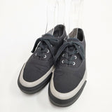 ASAHI Deck(BLACK)035 定価11000円 サイズ23cm スニーカー ブラック レディース アサヒ【中古】6-0208G◎