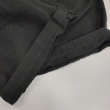 ATON COTTON LINEN VOILE TWO TUCKED EASY SHORTS 定価39600円 サイズ6 ショートパンツ ハーフパンツ ショーツ 25SS ブラック メンズ エイトン【中古】6-0601S∞