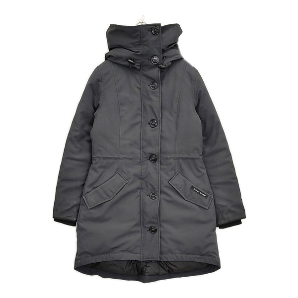   ROSSCLAIR PARKA S 2580LA サザビーリーグ 定価286000円 ダウンコート ネイビー レディース カナダグース【中古】5-1127A♪ CANADA GOOSE ROSSCLAIR PARKA S 2580LA サザビーリーグ 定価286000円