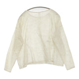 Yoli Simple wide blouse シンプルワイドブラウス 野草柄 YL-P30-25SS ブラウス シャツ 25SS ベージュ レディース ヨリ【中古】5-1026M♪