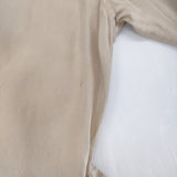 Yoli Silk flare tunic シルクフレアチュニック YL-OP14-24AW ワンピース ベージュ レディース ヨリ【中古】5-1026M♪