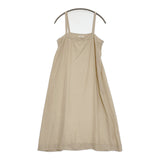 Yoli Silk strap onepiece シルクストラップワンピース 定価37400円 YL-OP02 サイズ01 キャミソール ベージュ レディース ヨリ【中古】5-1026S♪