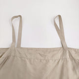 Yoli Silk strap onepiece シルクストラップワンピース 定価37400円 YL-OP02 サイズ01 キャミソール ベージュ レディース ヨリ【中古】5-1026S♪