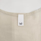 Yoli シンプルワイドブラウス 定価18150円 YL-TP28-25SS ブラウス シャツ 25SS ベージュ レディース ヨリ【中古】5-1026M♪