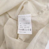 Yoli シンプルワイドブラウス 定価18150円 YL-TP28-25SS ブラウス シャツ 25SS ベージュ レディース ヨリ【中古】5-1026M♪