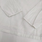 Yoli シンプルワイドブラウス 定価18150円 YL-TP28-25SS ブラウス シャツ 25SS ホワイト レディース ヨリ【中古】5-1026M♪