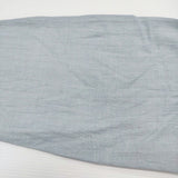 JURGEN LEHL イエローレーベル コットン インド製 ジャケット スカート セットアップ ライトブルー レディース ヨーガンレール【中古】5-1026M♪