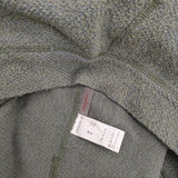 babaghuri J0523UJ231 コットンウール 日本製 ニットジャケット ブルゾン グリーン レディース ババグーリ【中古】5-1208T∞