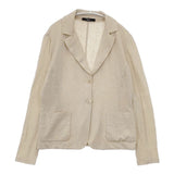 MAX MARA Weekend リネン テーラードジャケット ベージュ レディース マックスマーラ【中古】6-0404M∞