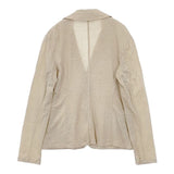 MAX MARA Weekend リネン テーラードジャケット ベージュ レディース マックスマーラ【中古】6-0404M∞