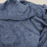 HAI SPORTING GEAR ハイスポーティングギア ISSEY MIYAKE サイズM リネン イージー パンツ ブルー レディース【中古】6-0329M♪