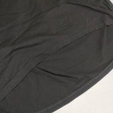 mizuiro-ind クルーネックフレアTシャツ バックタック 半袖Ｔシャツ カットソー ブラック レディース ミズイロインド【中古】6-0605S∞