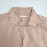 Plage ラミーコットン 製品染め ブラウス Ramie Cotton 長袖シャツ 24SS ピンク レディース プラージュ【中古】6-0330M∞