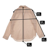 Plage ラミーコットン 製品染め ブラウス Ramie Cotton 長袖シャツ 24SS ピンク レディース プラージュ【中古】6-0330M∞