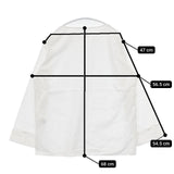 klause プルオーバー c.s shirt 定価24200円 コットン ブラウス シャツ ホワイト レディース クロイゼ【中古】6-0117M∞