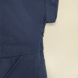 Haat ISSEY MIYAKE HA51FH552 半袖 ナイロンドレス プルオーバー ワンピース ブルー レディース ハートイッセイミヤケ【中古】6-0422S∞