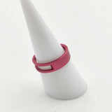 ISSEY MIYAKE アルミニウム リング・指輪 約14号 ピンク レディース イッセイミヤケ【中古】5-1130G∞