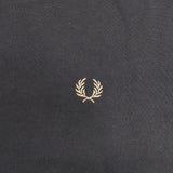 FRED PERRY/MUVEIL HEM PLEATS TEE ヘムプリーツティー F5289 半袖Ｔシャツ カットソー ネイビー レディース フレッドペリー/ミュベール【中古】6-0605S∞