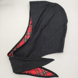 R&D.M.Co- リネン フード付き ステンカラーコート ネイビー レディース オールドマンズテーラー【中古】5-1206T♪