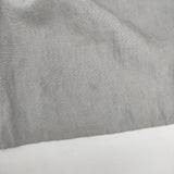 Conges payes/ADIEU TRISTESSE フリルカラー タック リネンドレス ワンピース グレー レディース コンジェ ペイエ/アデュートリステス【中古】6-0126M∞