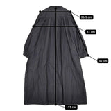 URBAN RESEARCH Sonny Label 新品 ギャザーシャツワンピース LA86-26J503 ワンピース ブラック レディース アーバンリサーチサニーレーベル【中古】6-0126M∞