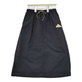 KELTY G58-78242 コットンナイロン ロングスカート ブラック レディース ケルティ【中古】6-0126M∞