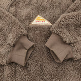 KELTY/SM2 Samansa Mos2 レトロフリースカーディガン ノーカラージャケット ブルゾン ブラウン レディース ケルティ/サマンサモスモス【中古】5-1206T♪